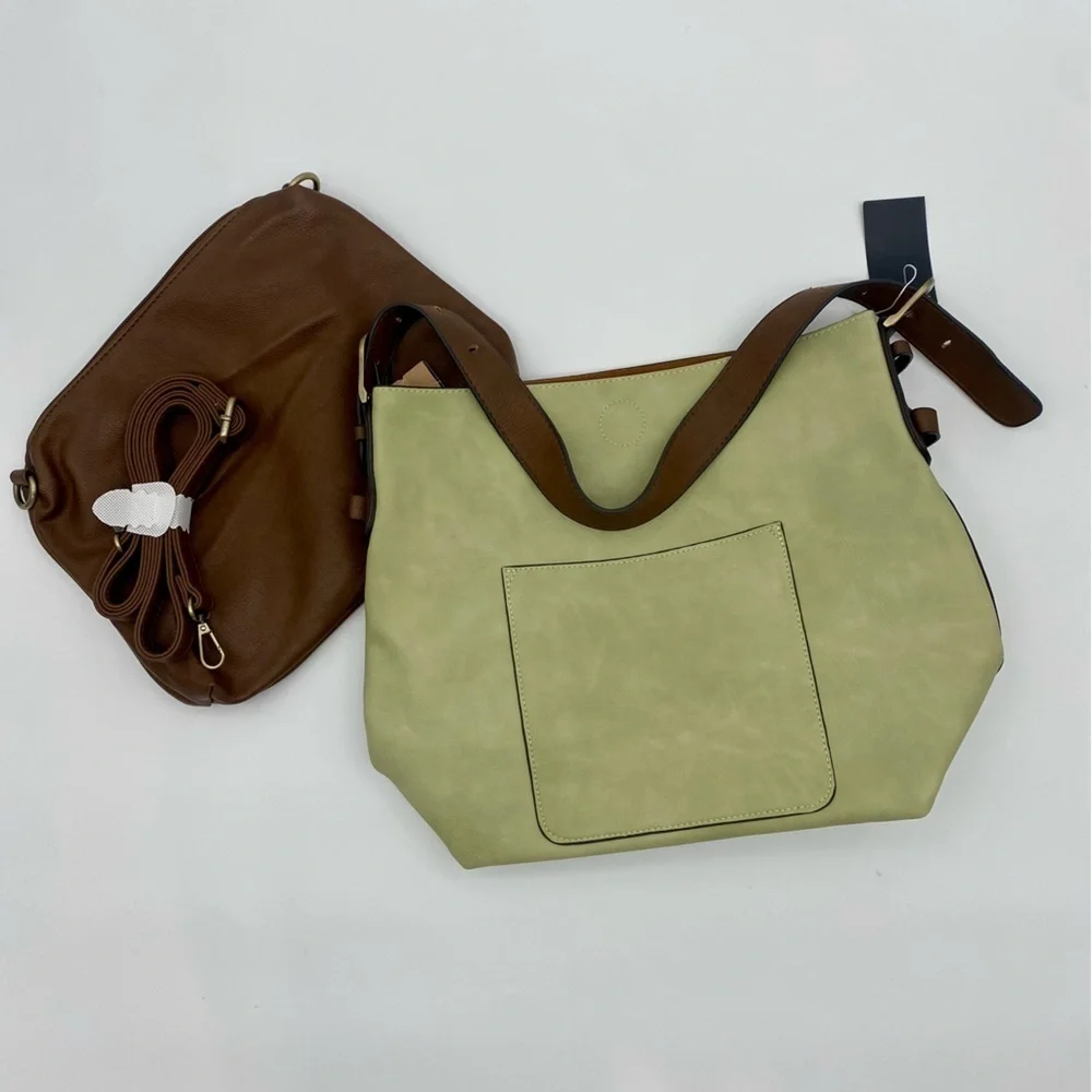 Joy Susan Classic Hobo Coffee Handle Handbag